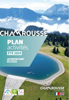 Plan des activités Chamrousse été 2024