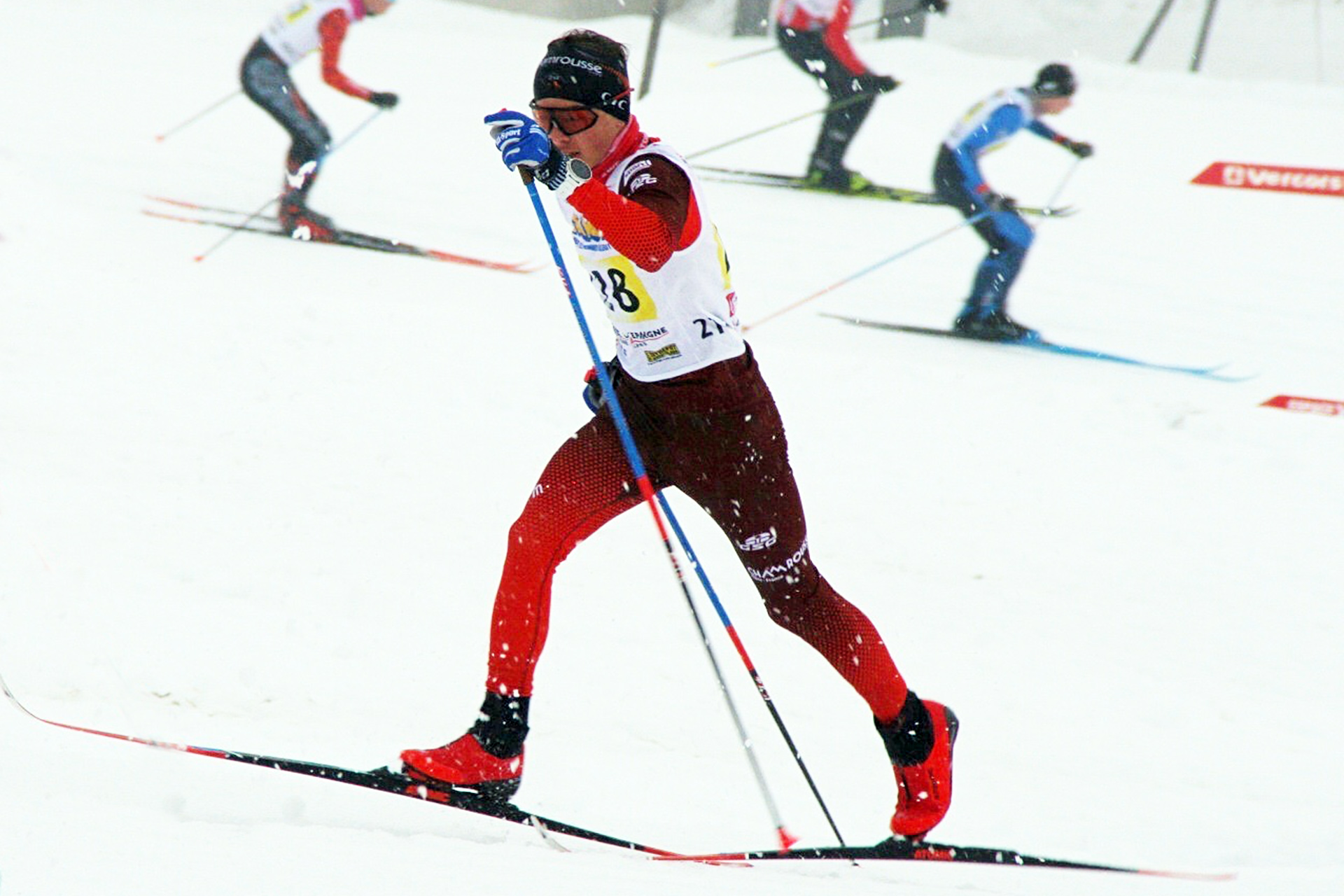 Chamrousse basile bunoz athlète sportif ski fond club snbc station ski montagne grenoble isère alpes france - © Bunoz