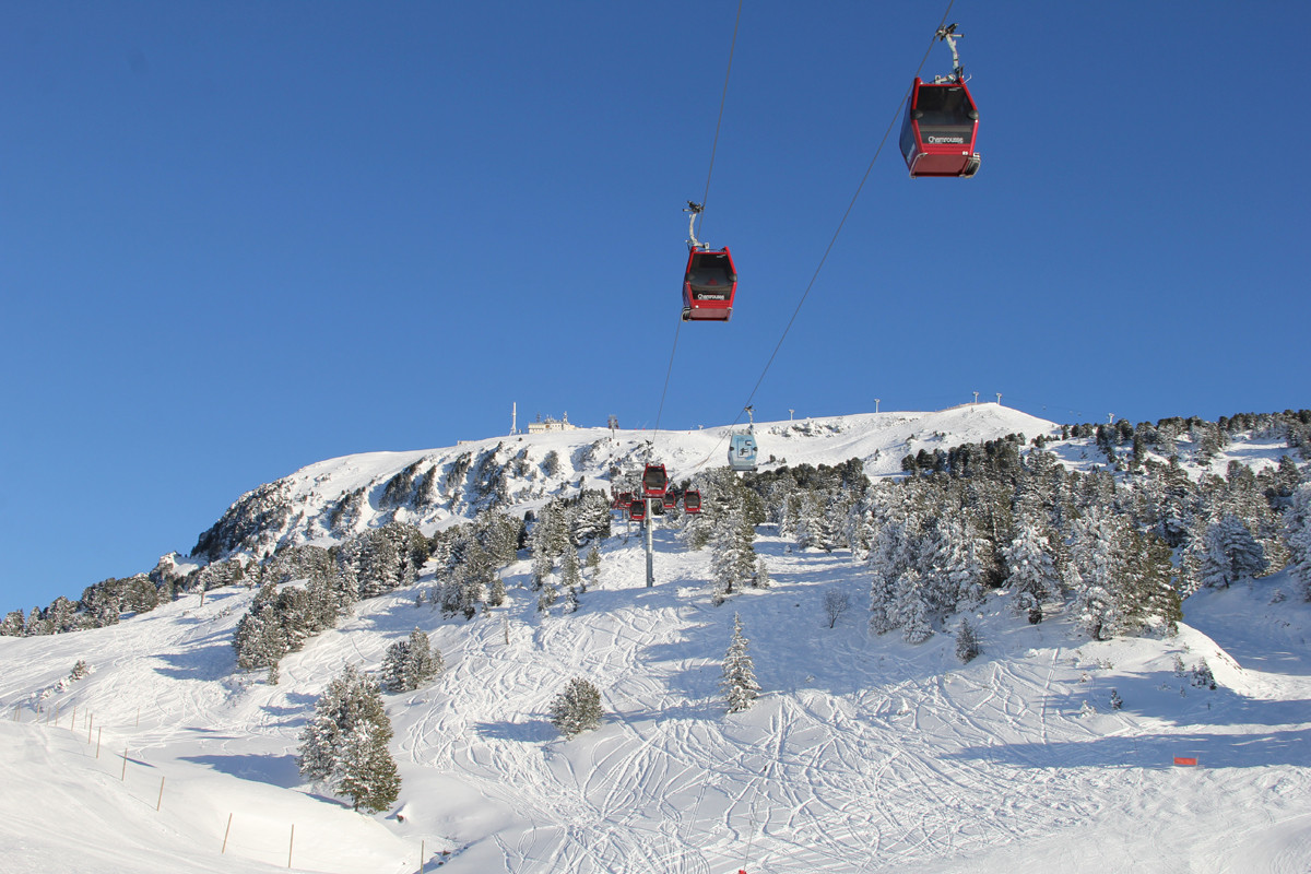 Croix Winter Gondelbahn