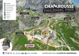 Chamrousse Panoramic Park map