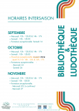 horaires intersaison automne 2024