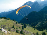 Paragliding in L'Aiguille