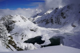 Belvédère Belledonne Chamrousse vue sur les lacs Robert