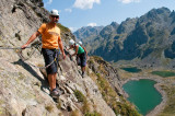 Klettersteig lacs Robert Chamrousse