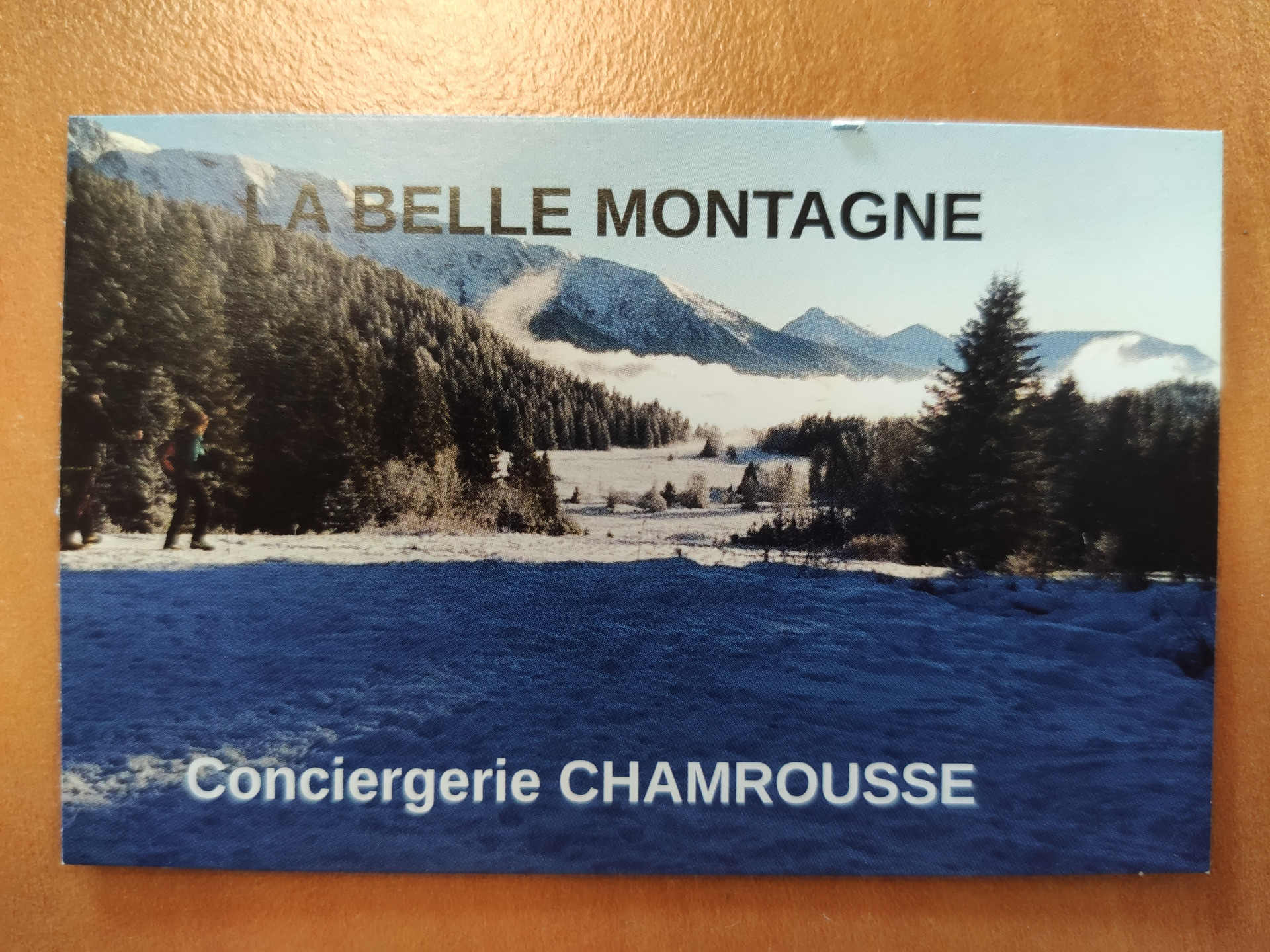 Concierge service ''La belle montagne