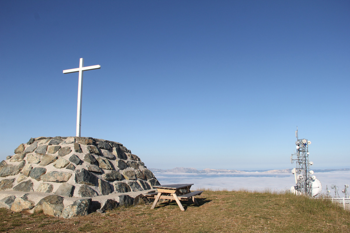 Croix de Chamrousse im Sommer