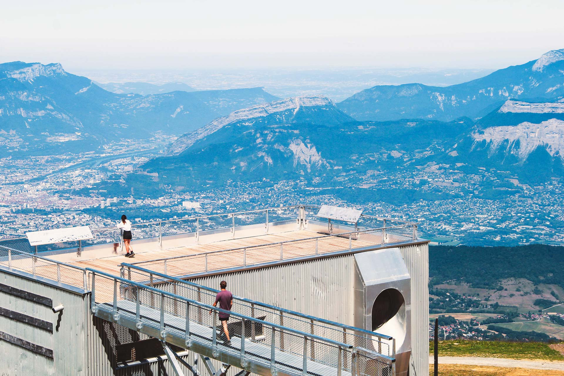 Rooftop Grésivaudan Aussichtspunkt Croix Chamrousse