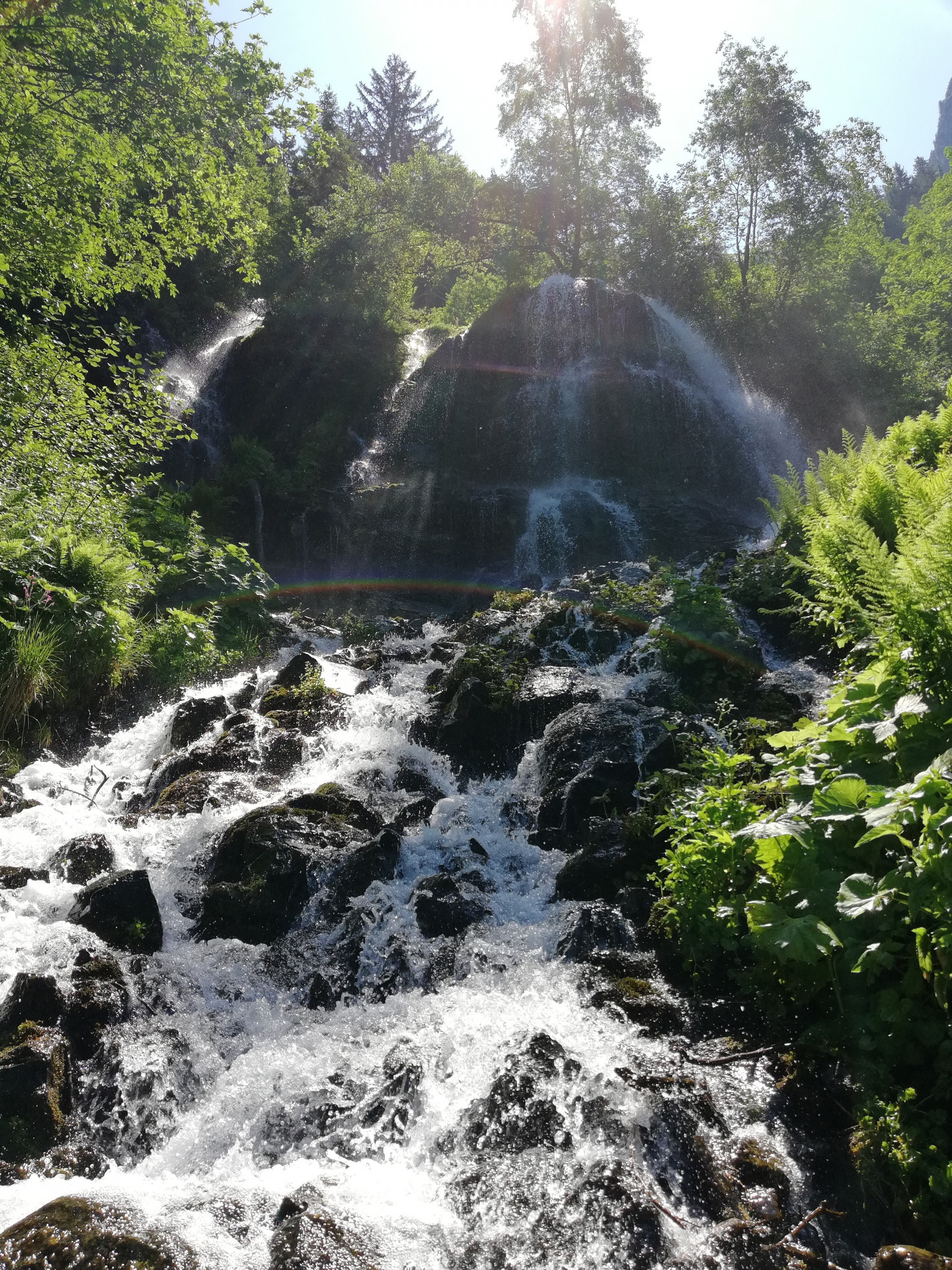 Wasserfall von L'Oursière