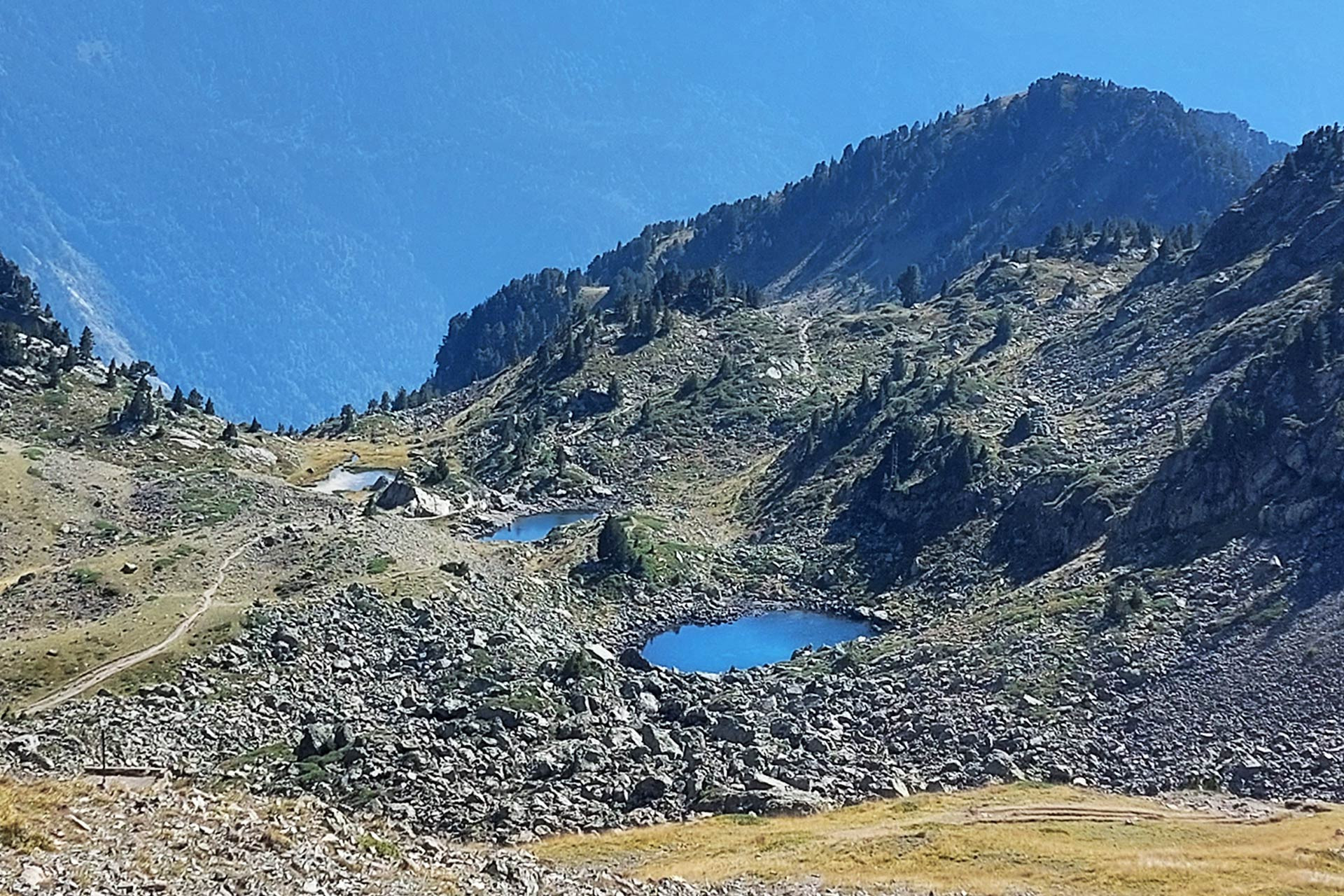 Lakes col de Infernet Chamrousse