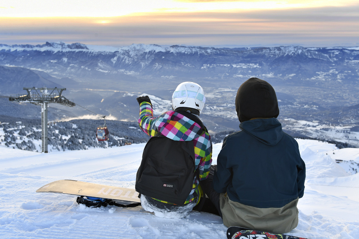 Nachtskifahren Chamrousse