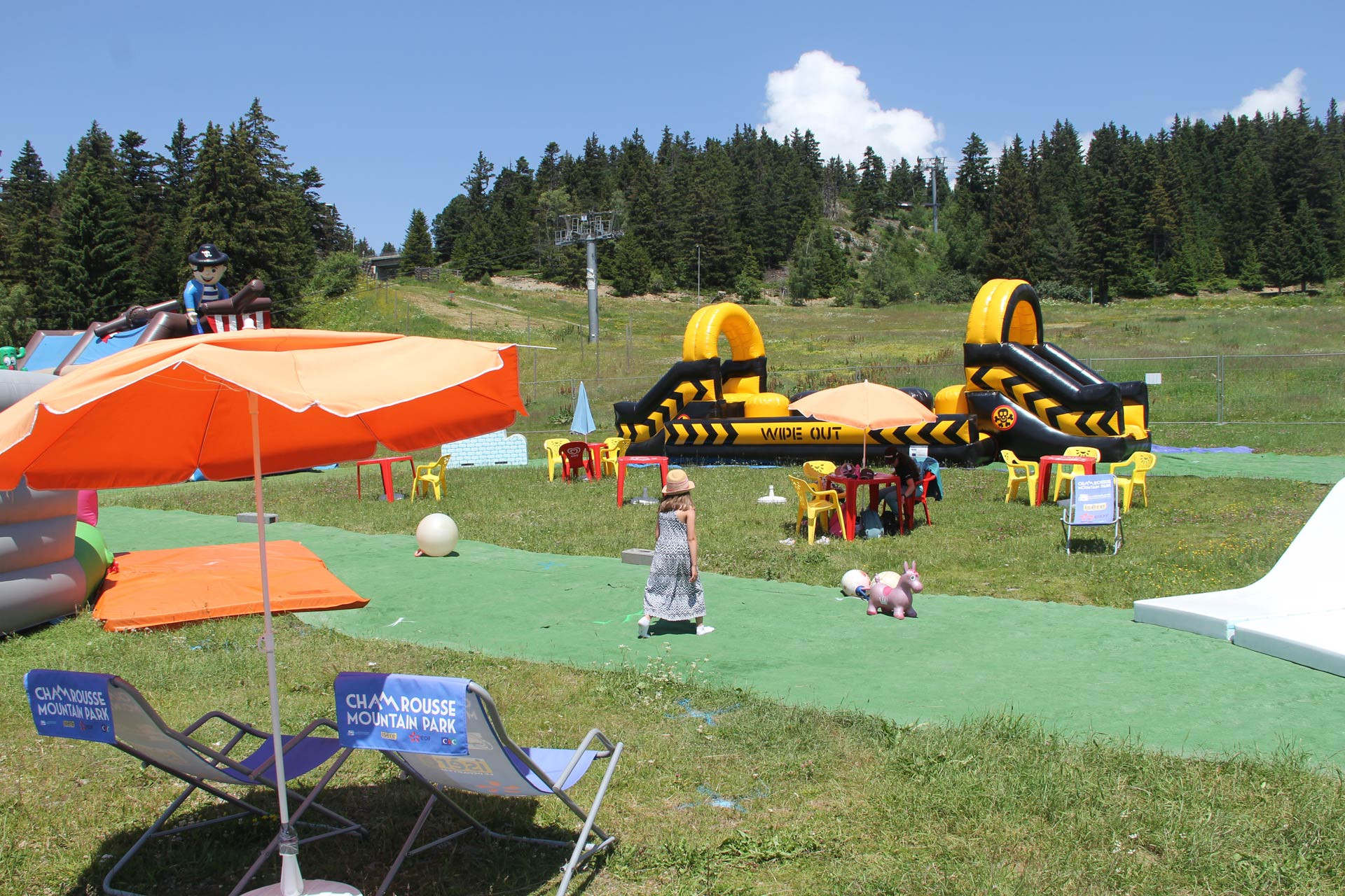 Chamrousse Kids inflatable playground