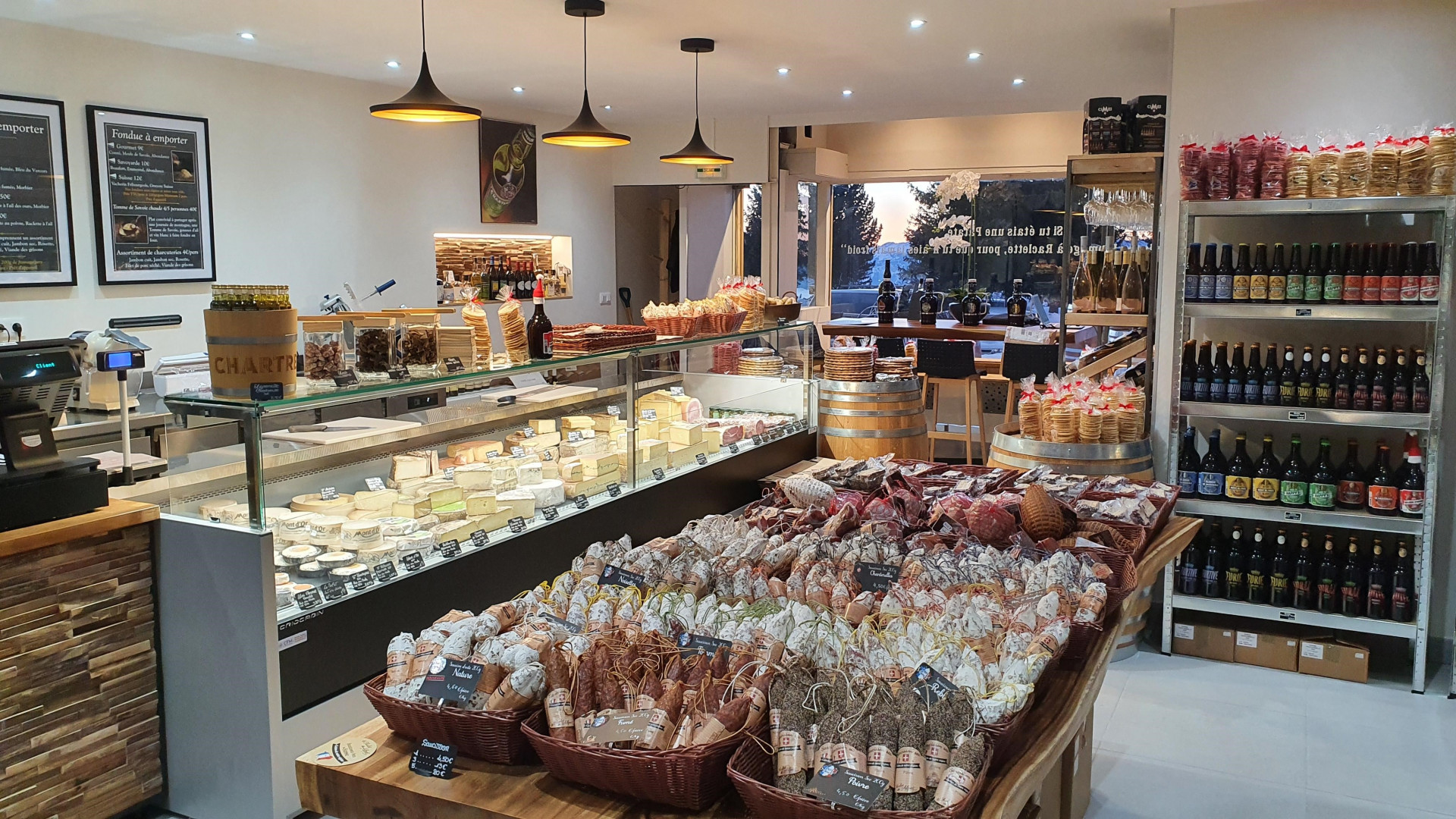 Chamrousse cheese shop