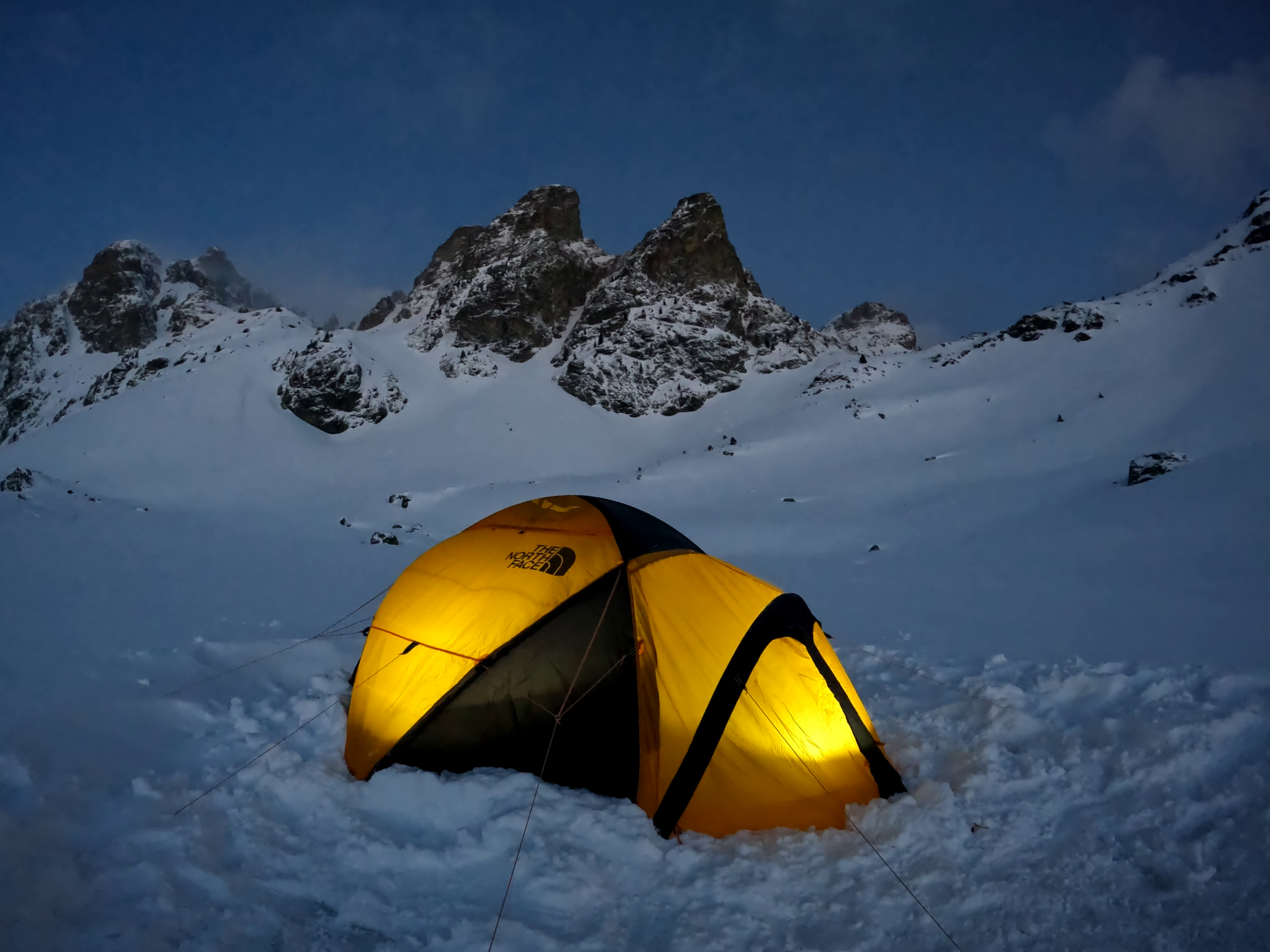 Bivouac sur glace Chamrousse