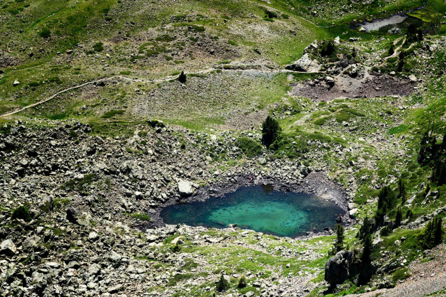 Lac col de Infernet Chamrousse