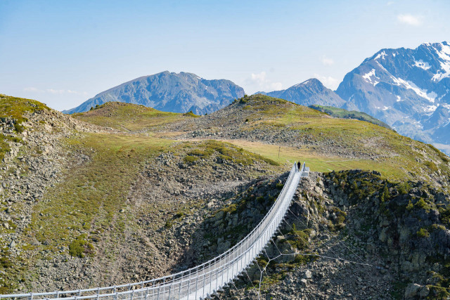 Passerelle himalayenne été Chamrousse Panoramic Park