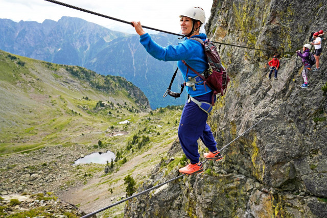 Via ferrata 3 fontaines Chamrousse