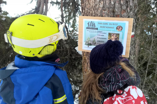 Parcours du Petit Montagnard hiver Chamrousse