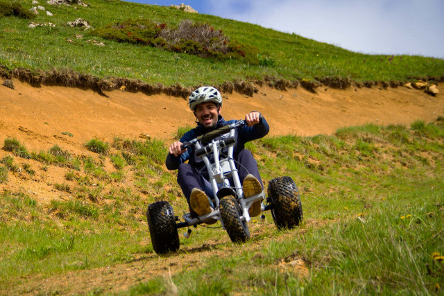 Aktivität Mountain Kart Sommer Chamrousse