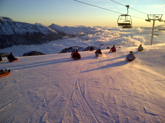 Sortie luge et yooner