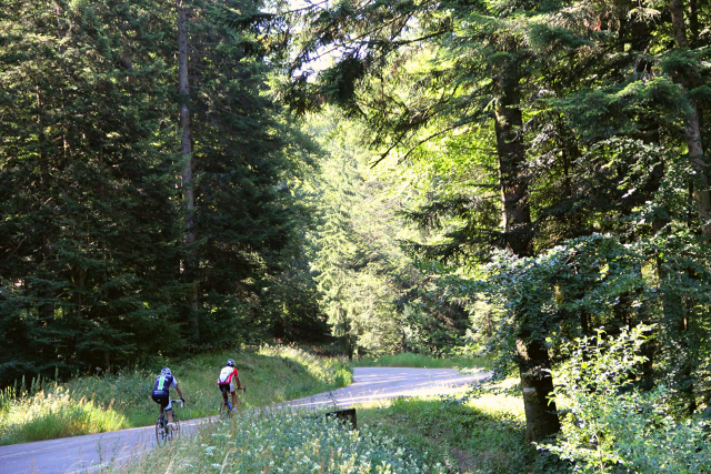 Chamrousse by bike in the Belledonne massif, Isère Alps