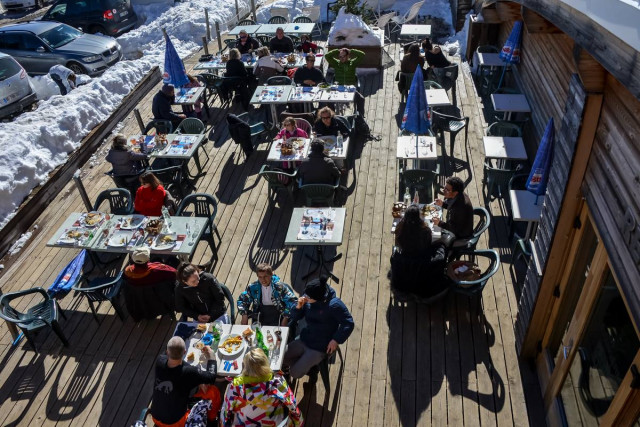 Restaurant la Bérangère - View terrace