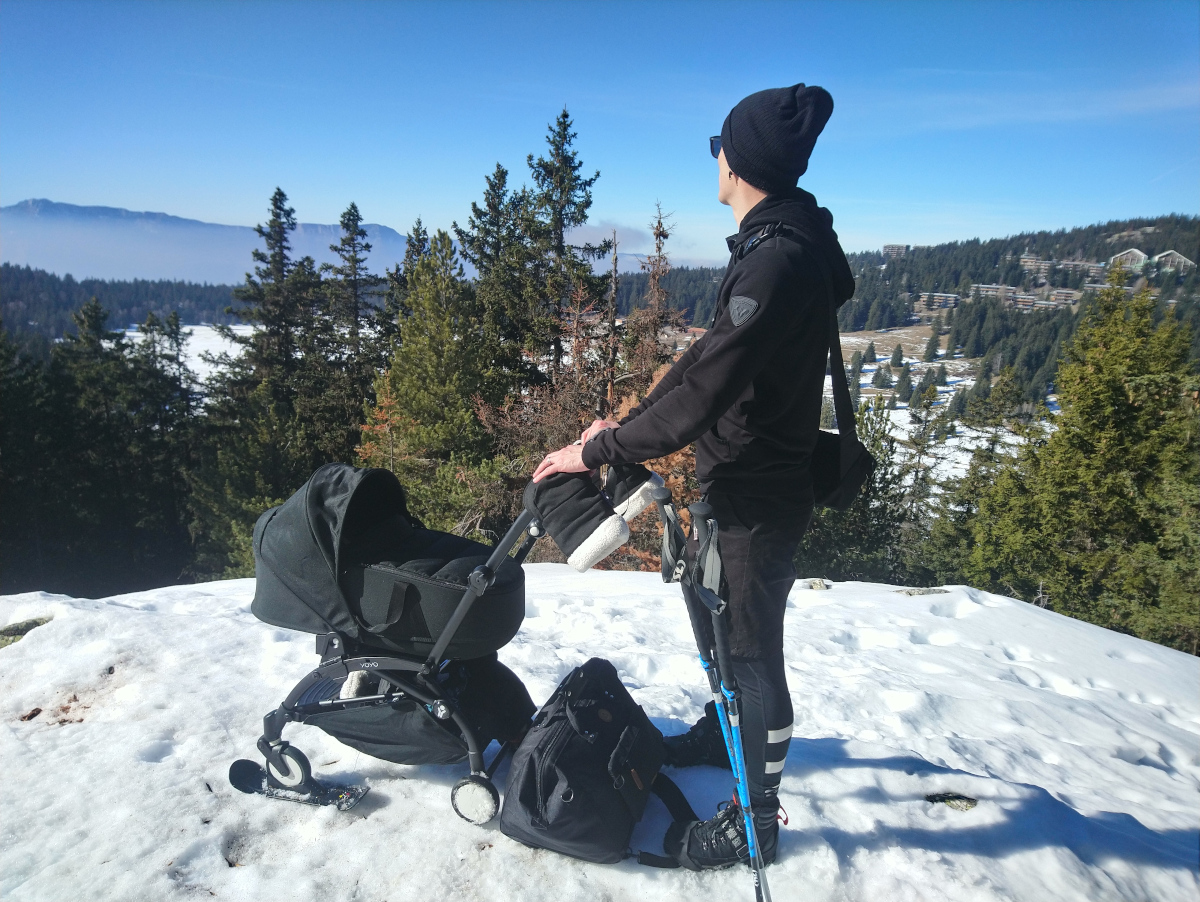 On Piste Experience - Snowshoe and pushchair outing - Blog Chamrousse
