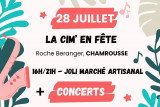 La Cim' en fête marché artisanal et concert Chamrousse
