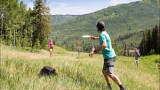 Frisbee golf activity