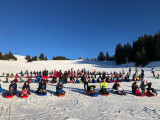 Haribo Kids Snow Sledge race Chamrousse