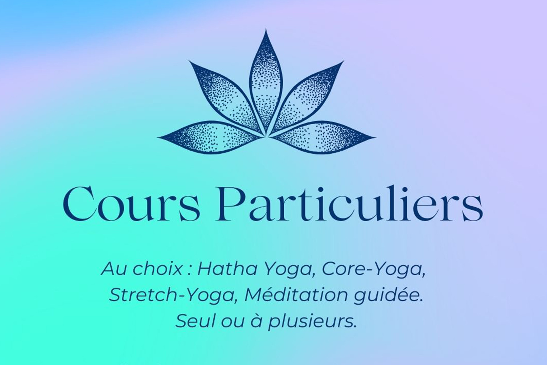 Summer yoga class Chamrousse