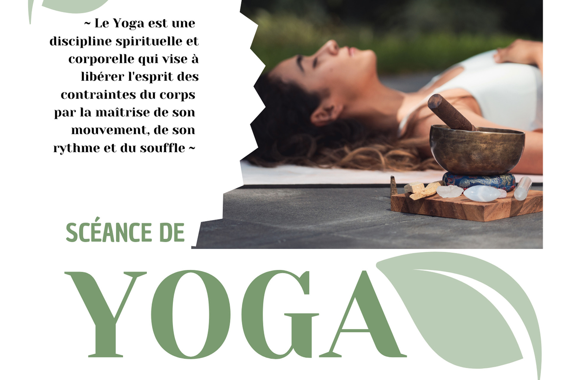 Yoga-Sitzung Sommer Chamrousse