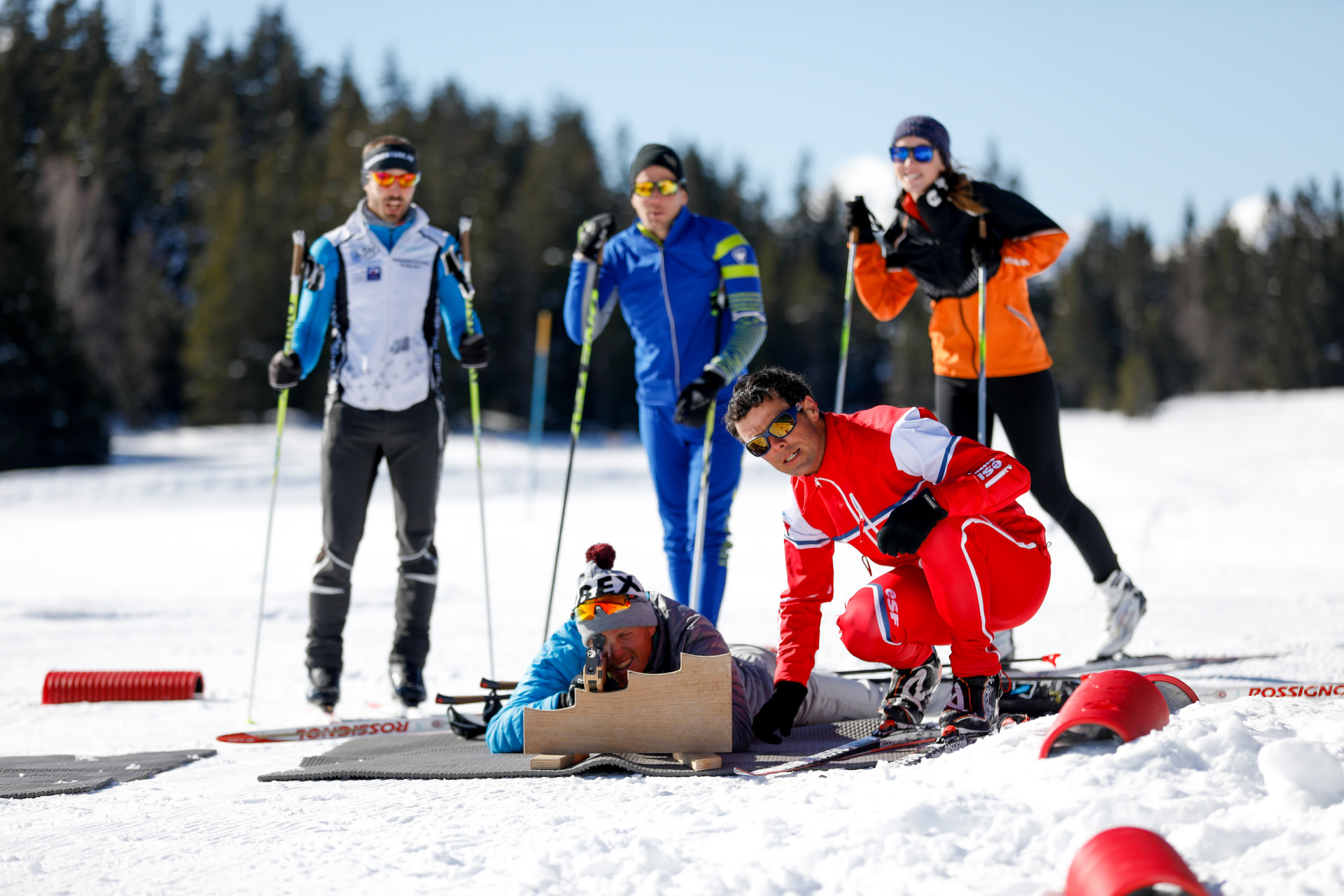 ESF Chamrousse biathlon