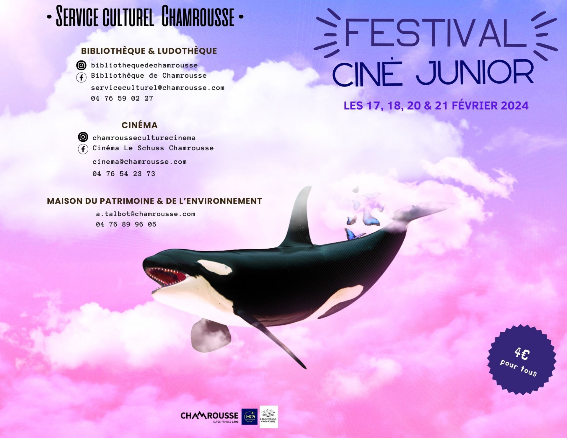 Festival Ciné junior cinéma Chamrousse