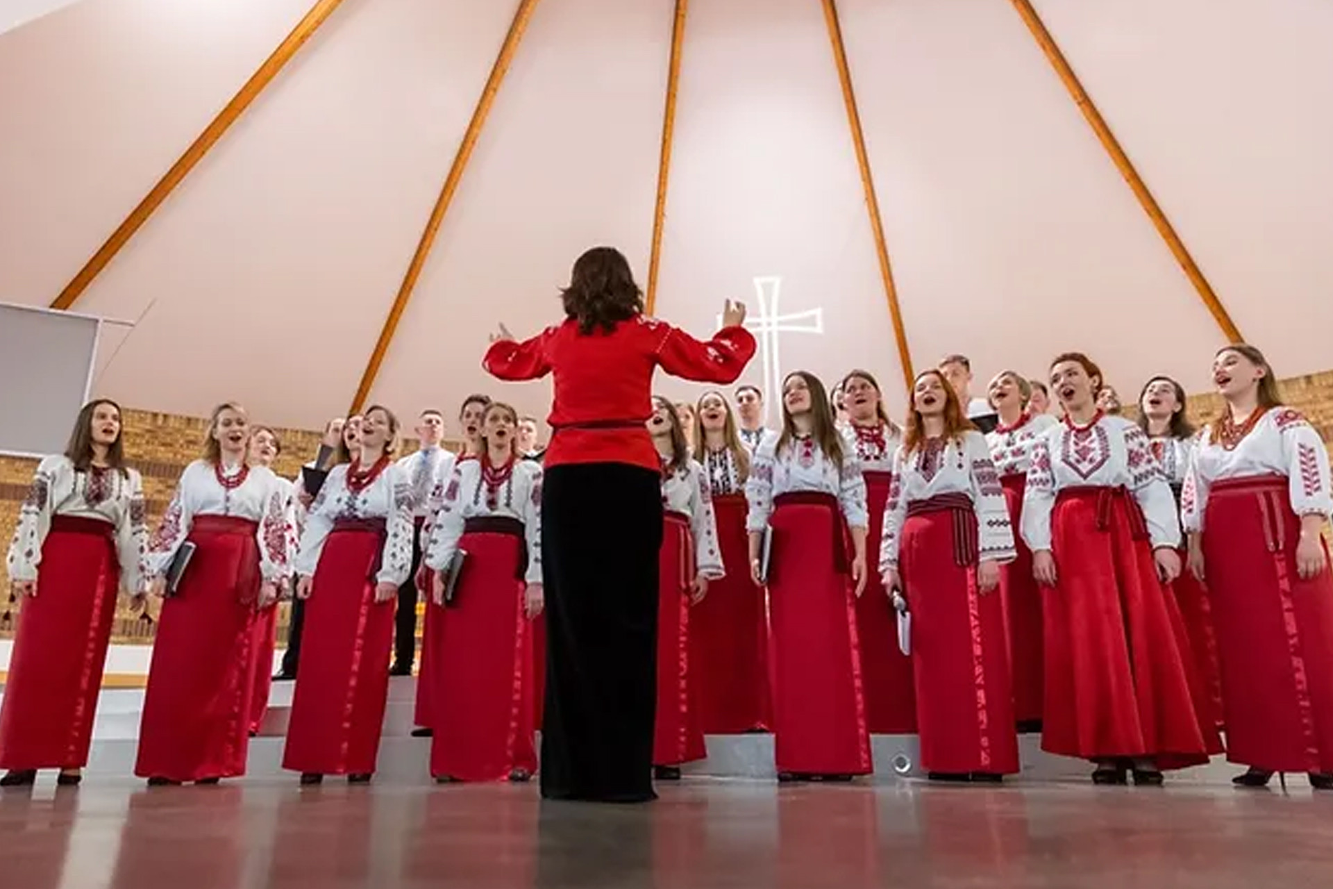 Ukrainian Moravski church choir concert