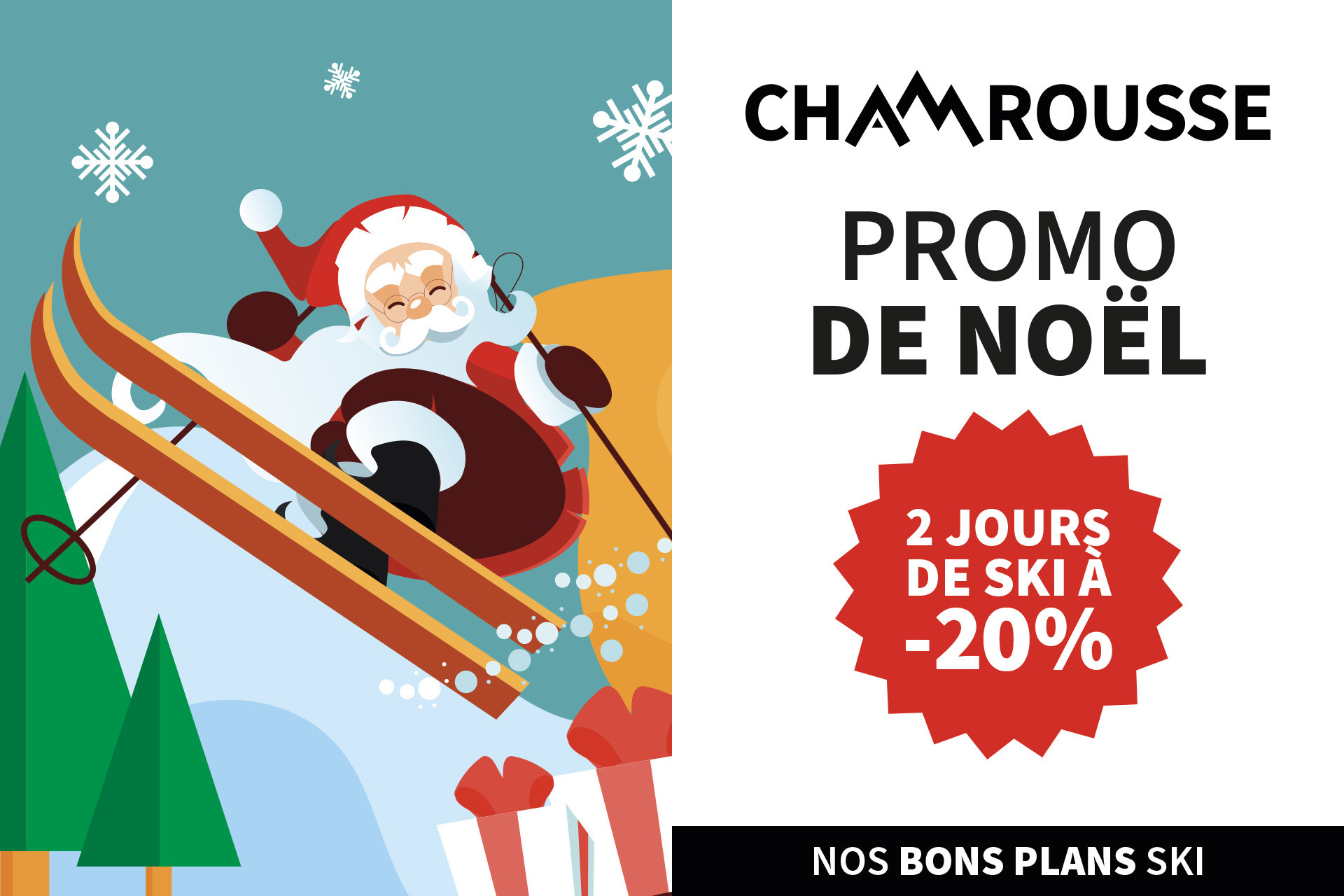 Chamrousse promotion noël achat en ligne forfait ski station montagne grenoble isere lyon rhone alpes france