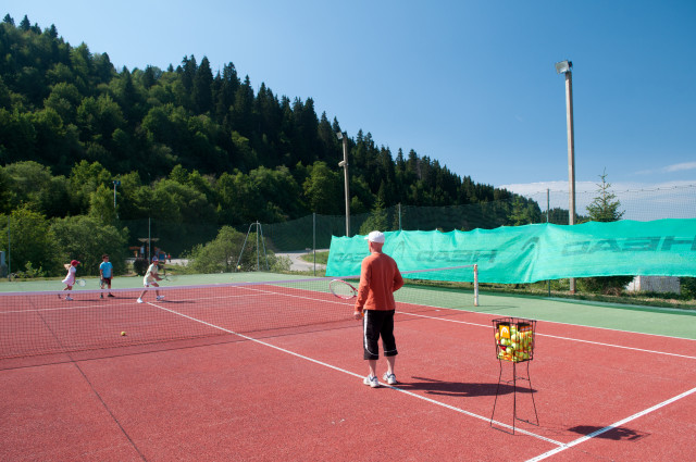 Stage et leçon de tennis