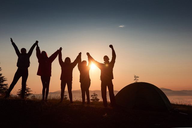 Bivouac nuit en montagne Chamrousse