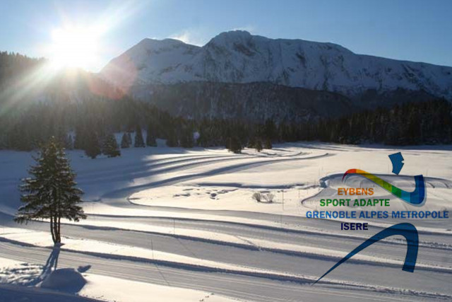 Adapted Nordic skiing Chamrousse