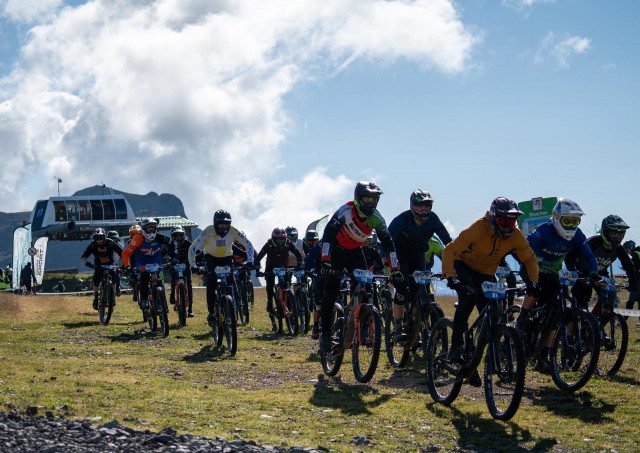 Croix de Chamrousse mountain bike derby