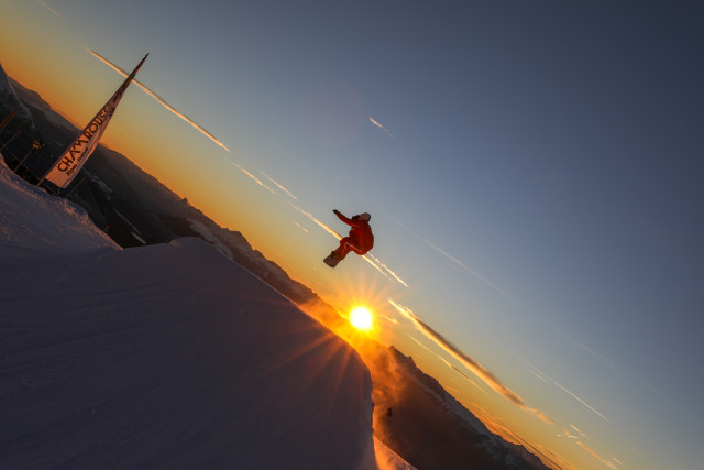 Freestyle snowboard ESF Chamrousse