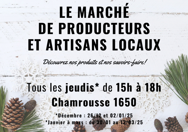 Eco-friendly craftsmen and producers' market in Chamrousse 1650_Chamrousse