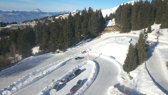 Ice driving course