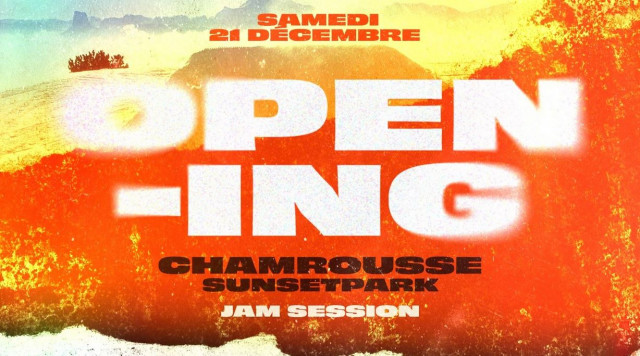 Chamrousse Opening first ride