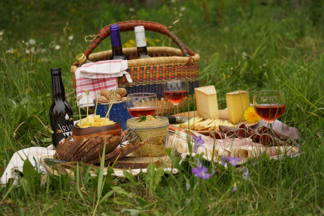 Picnic with local delicacies