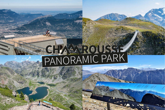Chamrousse balade sommet panoramic park été station montagne grenoble isère alpes