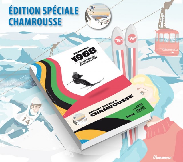 Sac tissu JO 1968 Grenoble Chamrousse - 15€ - Chamrousse
