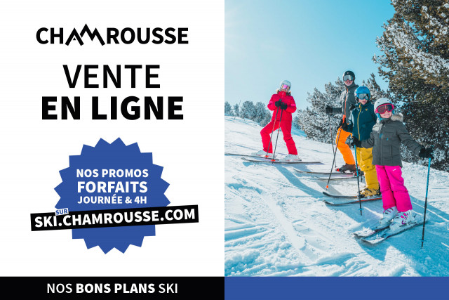 Promotion web achat en ligne forfait ski Chamrousse