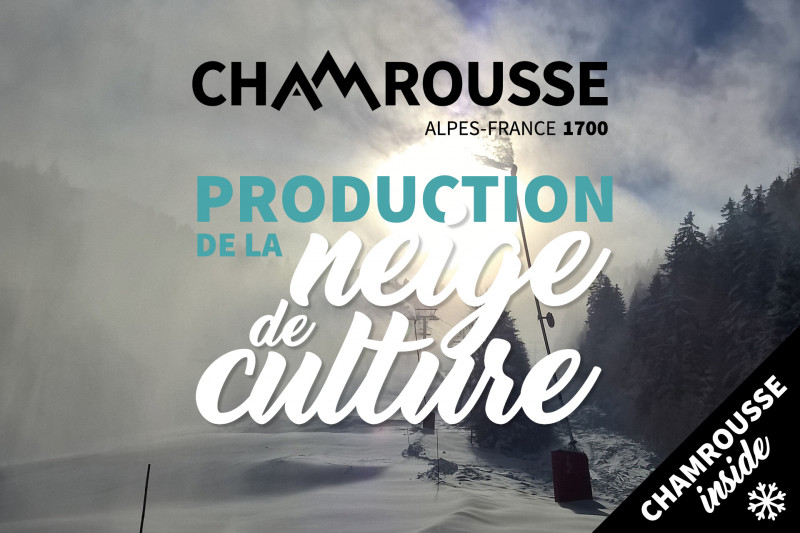 Production de la neige de culture Chamrousse