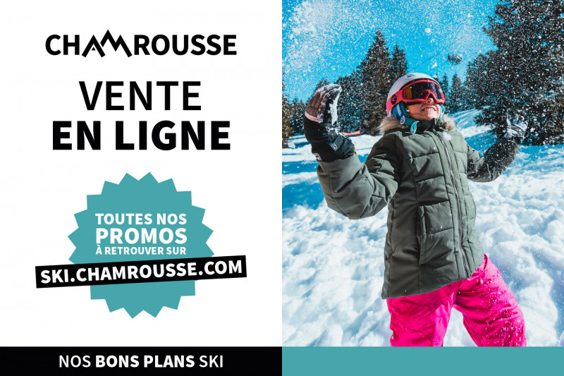 Chamrousse promotion web achat en ligne forfait ski hiver station ski montagne grenoble isère alpes france